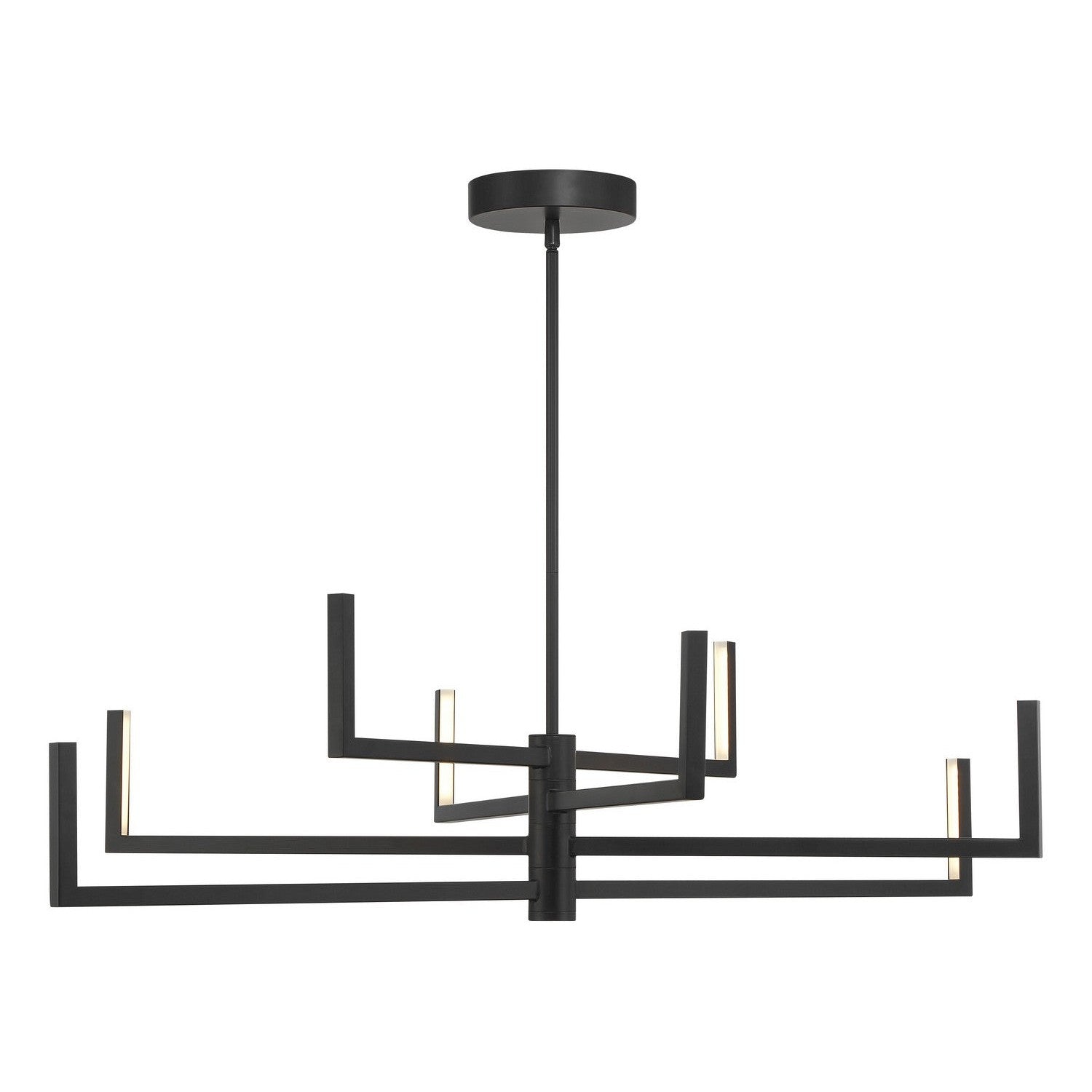 George Kovacs - P1478-66A-L - LED Chandelier - Articular - Coal