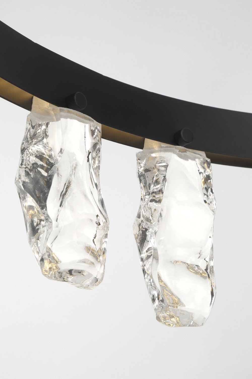 George Kovacs - P1497-66A-L - LED Chandelier - Arctic Glacier - Coal