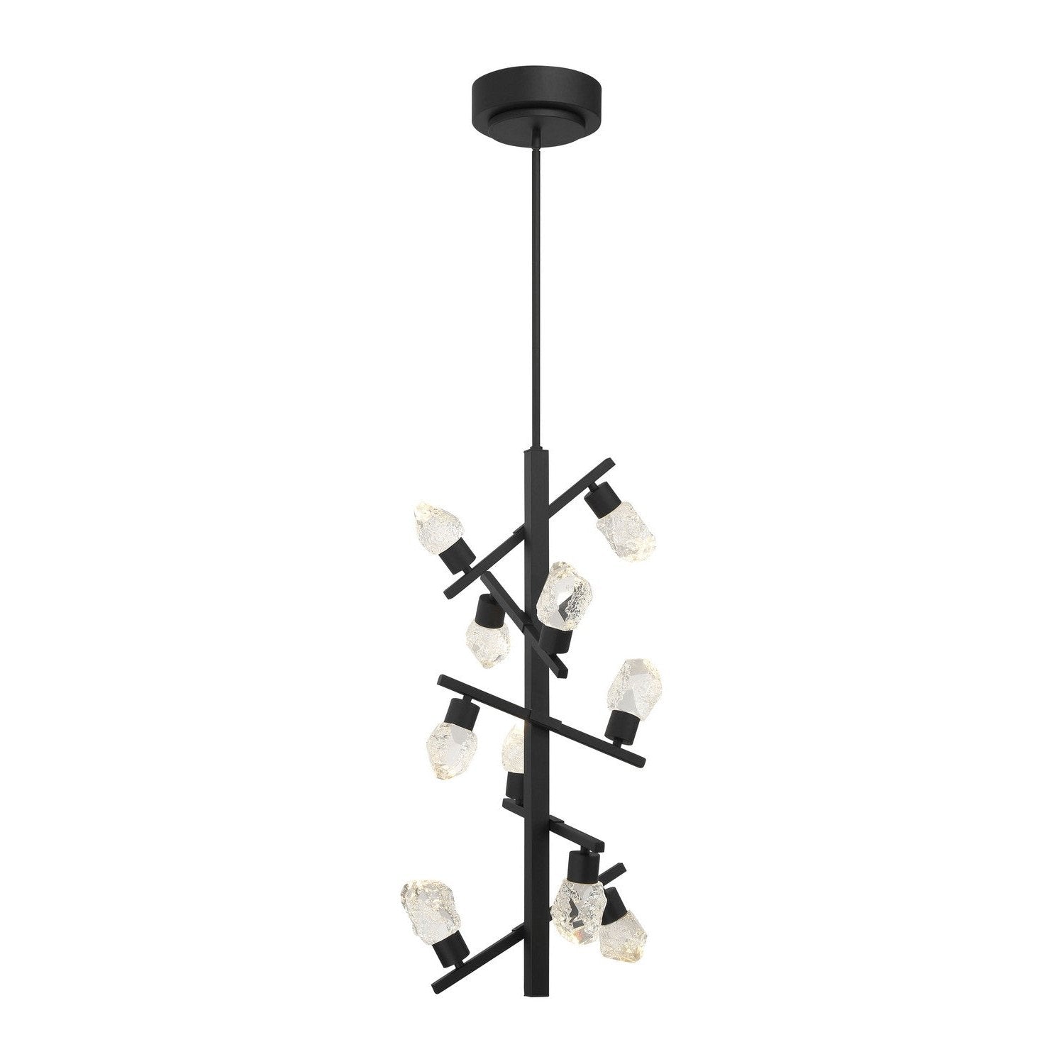George Kovacs - P1536-066-L - LED Foyer Pendant - Kosmyc - Sand Coal
