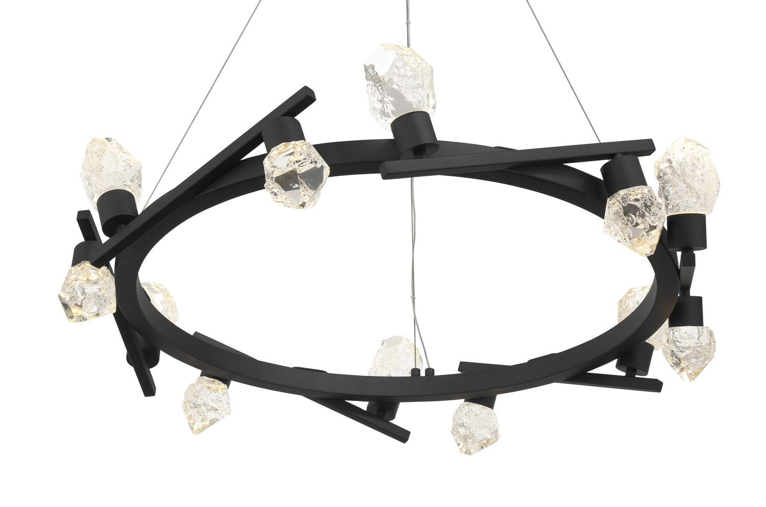 George Kovacs - P1537-066-L - LED Chandelier - Kosmyc - Sand Coal