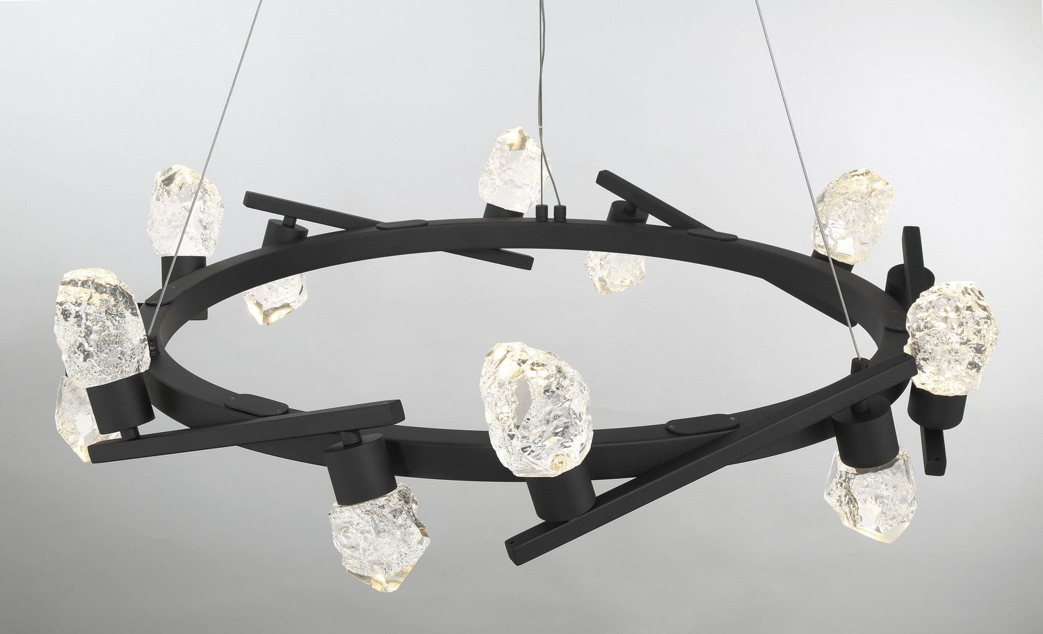 George Kovacs - P1537-066-L - LED Chandelier - Kosmyc - Sand Coal