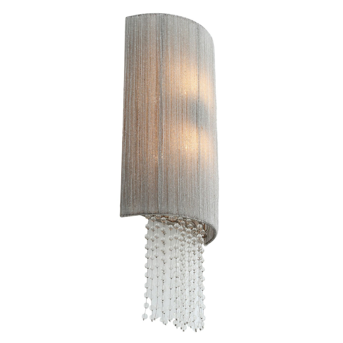 Metropolitan - N1511-613 - Two Light Wall Sconce - Crystal Reign - Polished Nickel