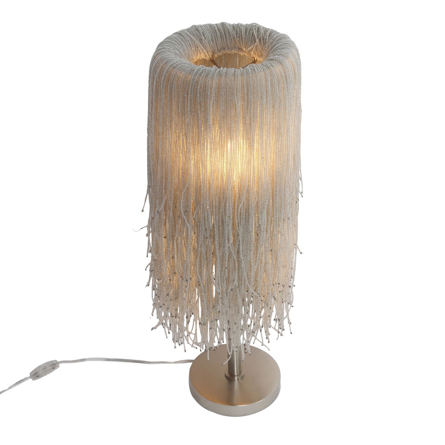 Metropolitan - N1512-613 - Two Light Table Lamp - Crystal Reign - Polished Nickel