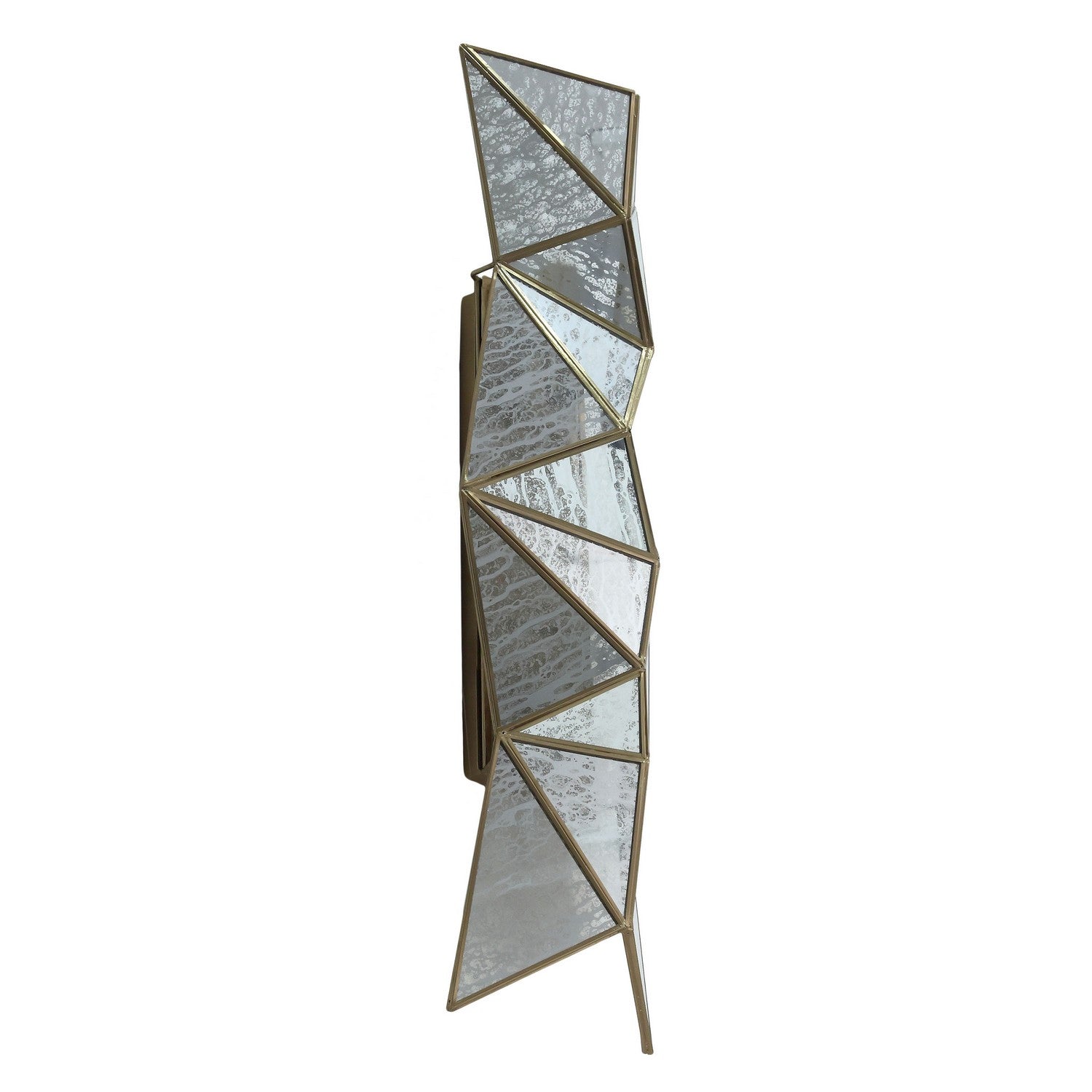 Metropolitan - N1694-863 - Four Light Wall Sconce - Geo-Gem - Artisan Brass