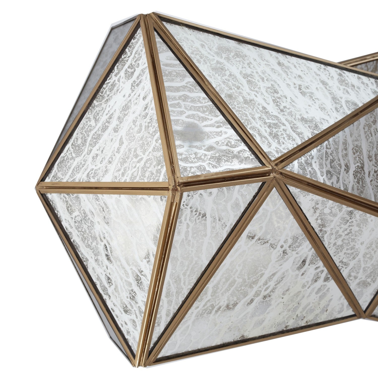 Metropolitan - N1697-863 - Eight Light Island Pendant - Geo-Gem - Artisan Brass