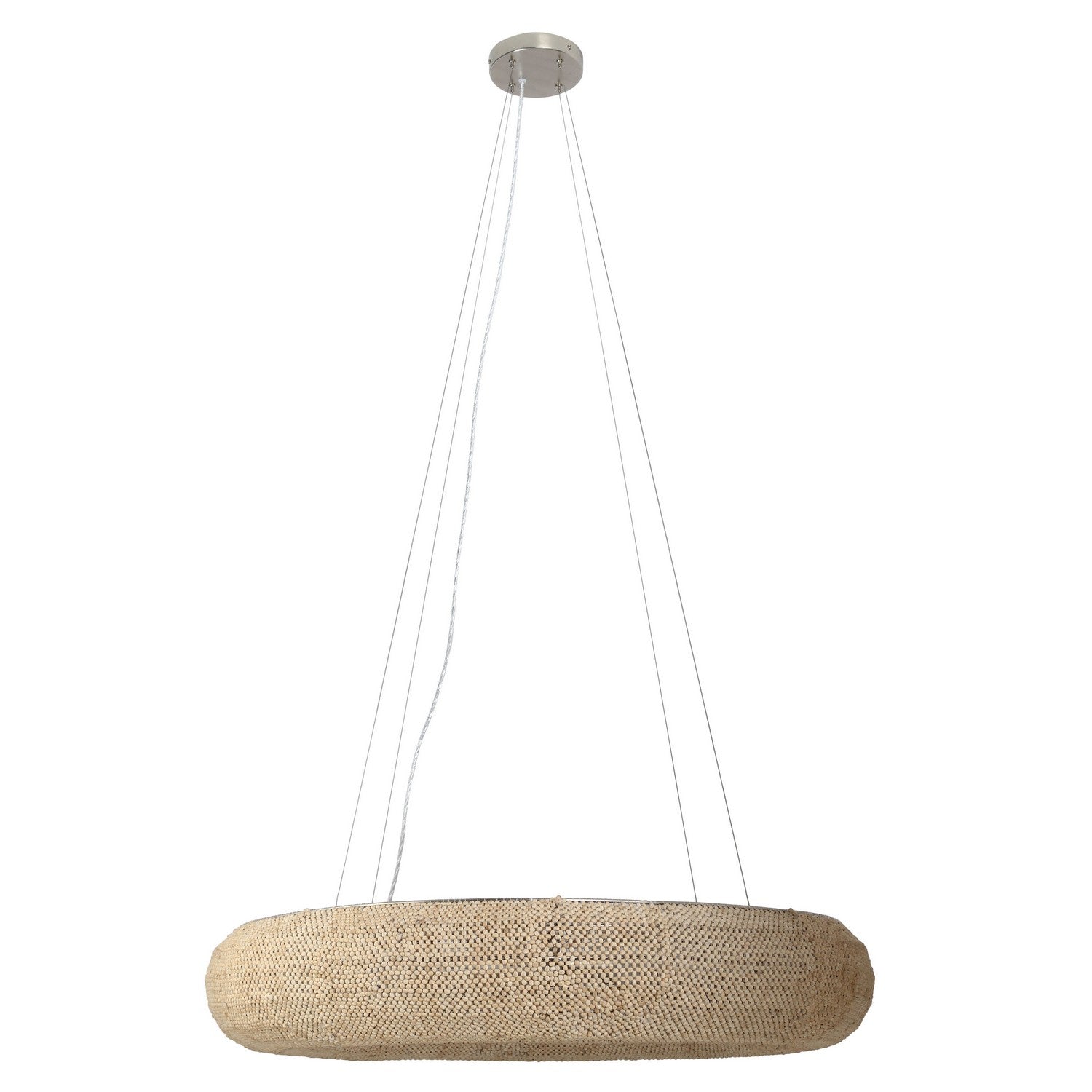 Metropolitan - N1727-84 - Eight Light Chandelier - Copra - Brushed Nickel