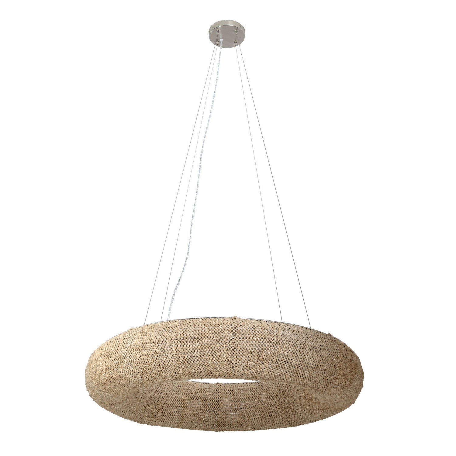 Metropolitan - N1727-84 - Eight Light Chandelier - Copra - Brushed Nickel