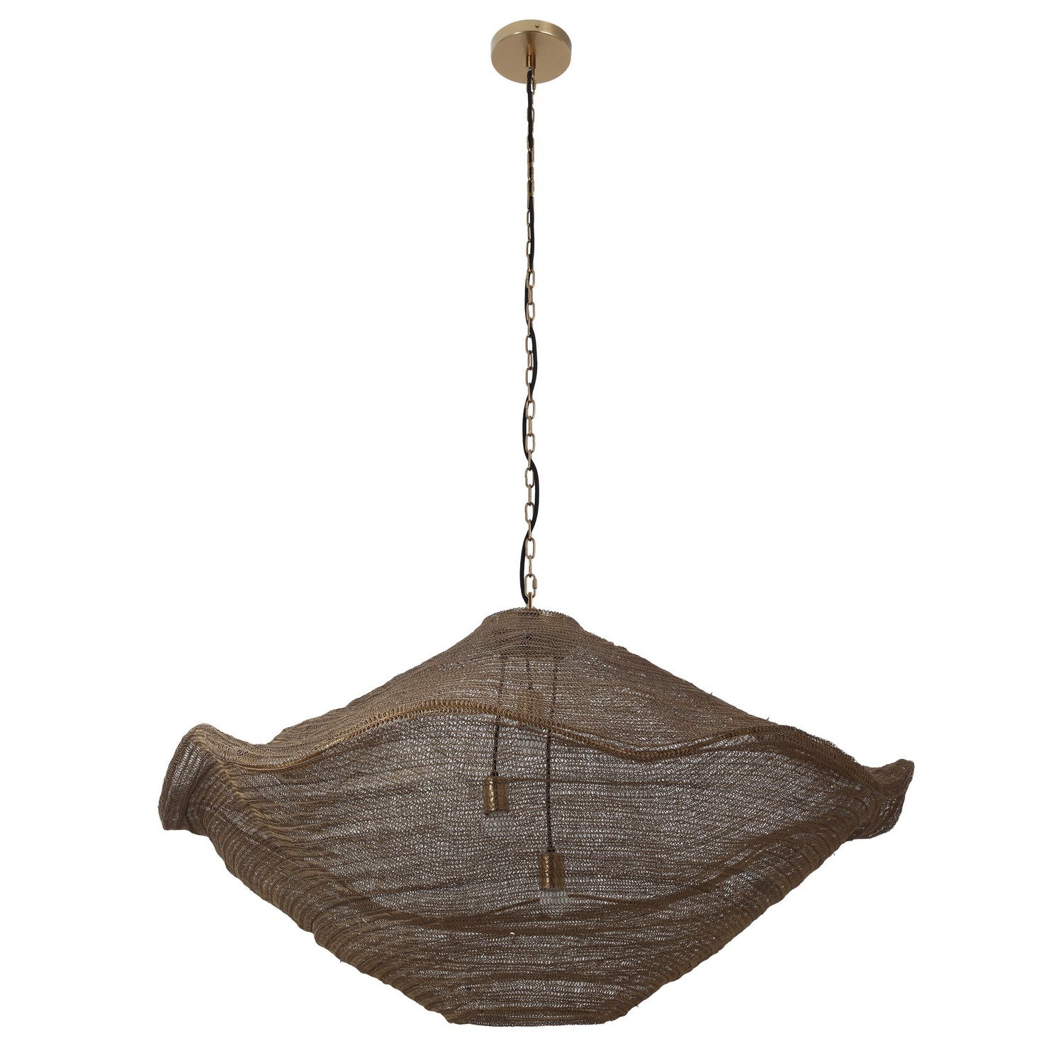 Metropolitan - N1763-752 - Three Light Pendant - Marseille - Gilded Brass
