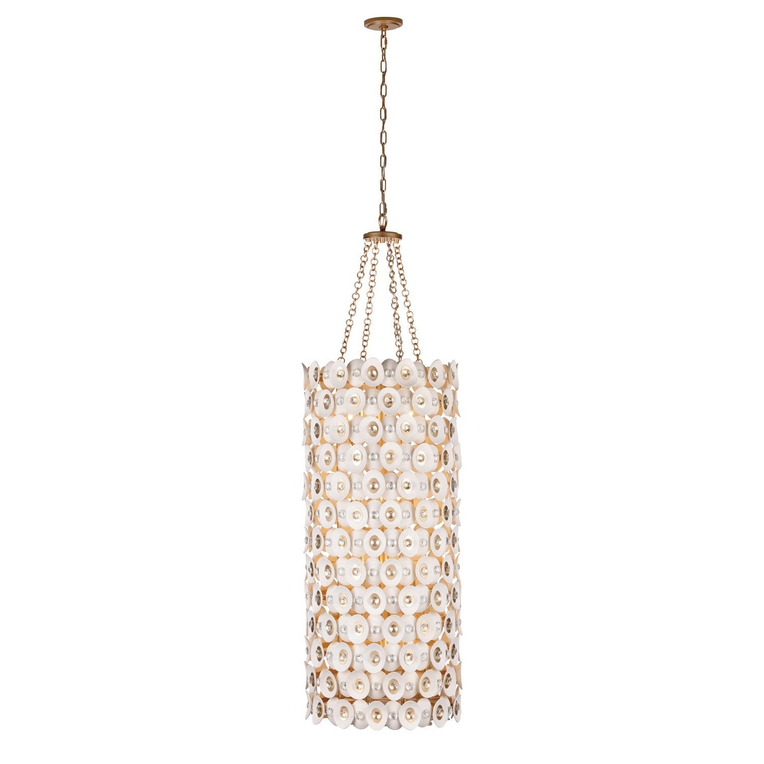 Metropolitan - N1866-760 - 12 Light Foyer Pendant - Niu - Fawn Gold