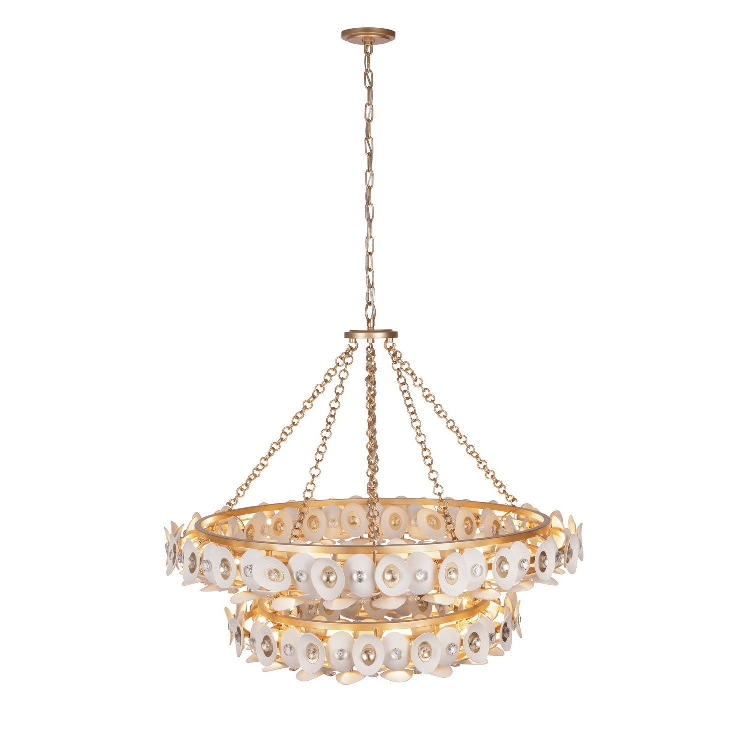 Metropolitan - N1868-760 - 22 Light Chandelier - Niu - Fawn Gold