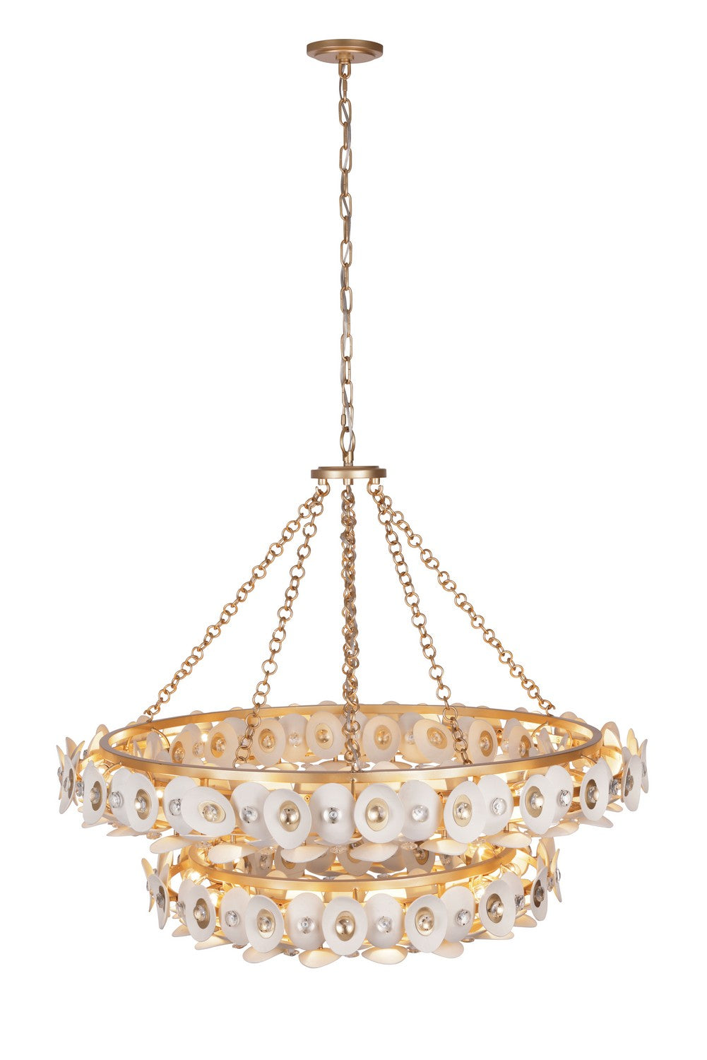 Metropolitan - N1868-760 - 22 Light Chandelier - Niu - Fawn Gold