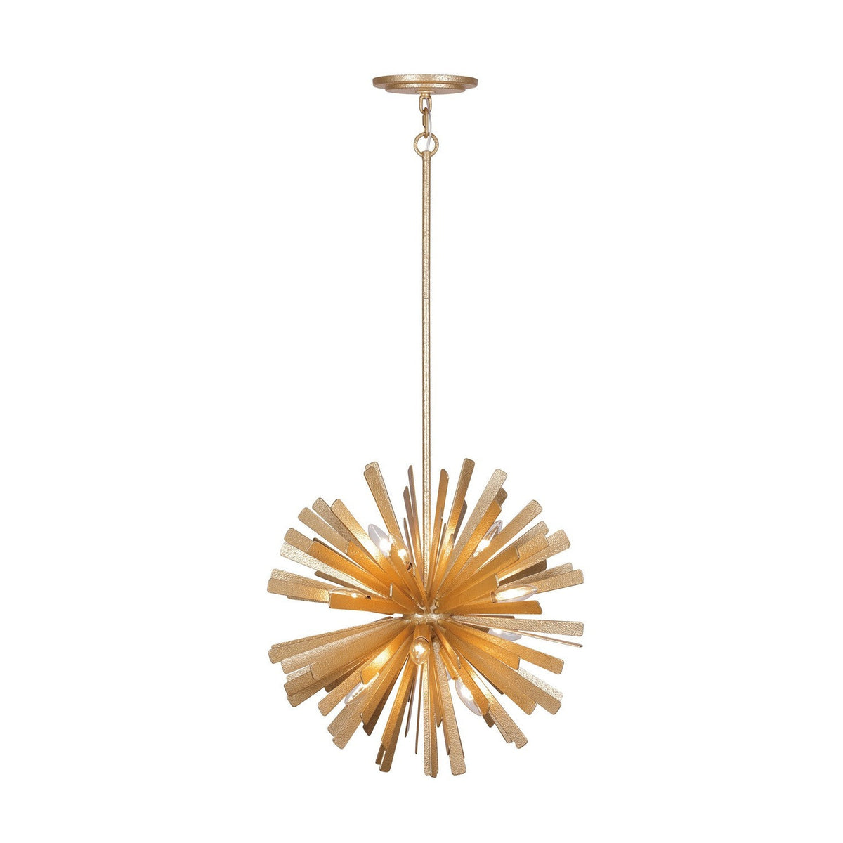 Metropolitan - N1905-785 - 12 Light Pendant - Confluence - Piastra Gold