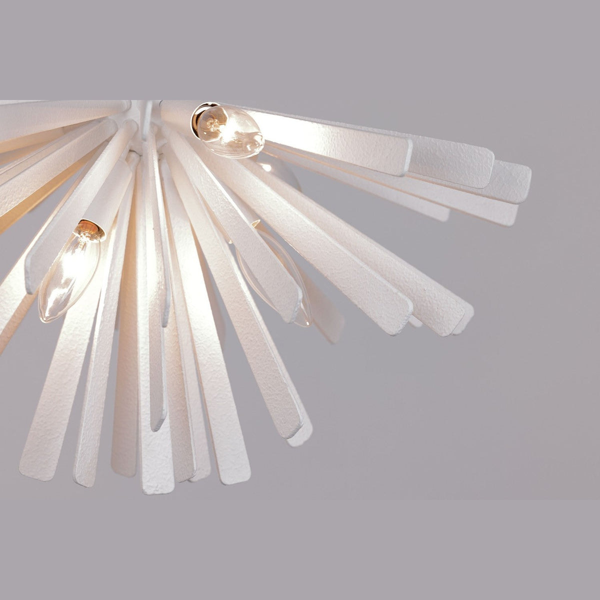 Metropolitan - N1906-792 - Six Light Flush Mount - Confluence - Piastra White