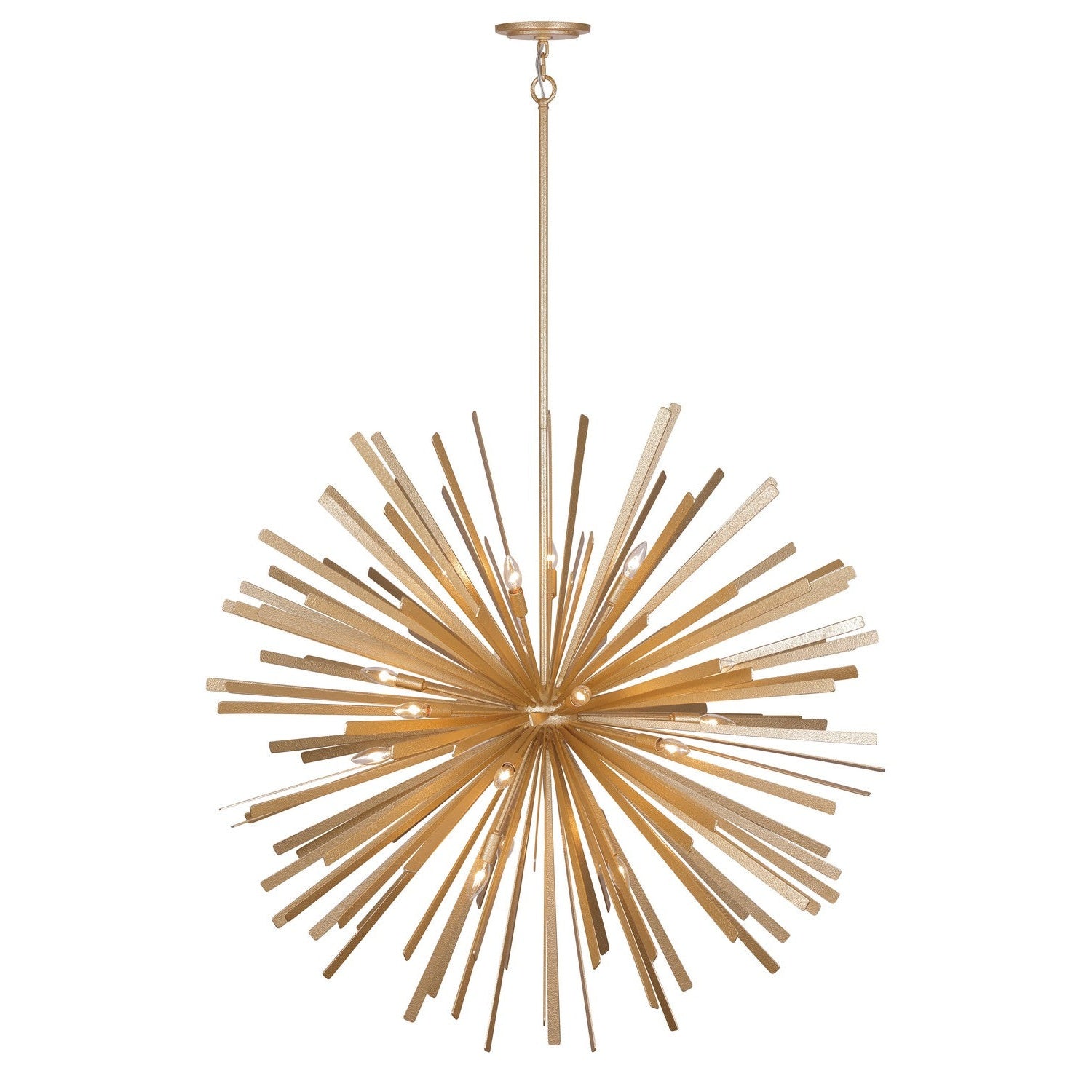 Metropolitan - N1909-785 - 20 Light Pendant - Confluence - Piastra Gold