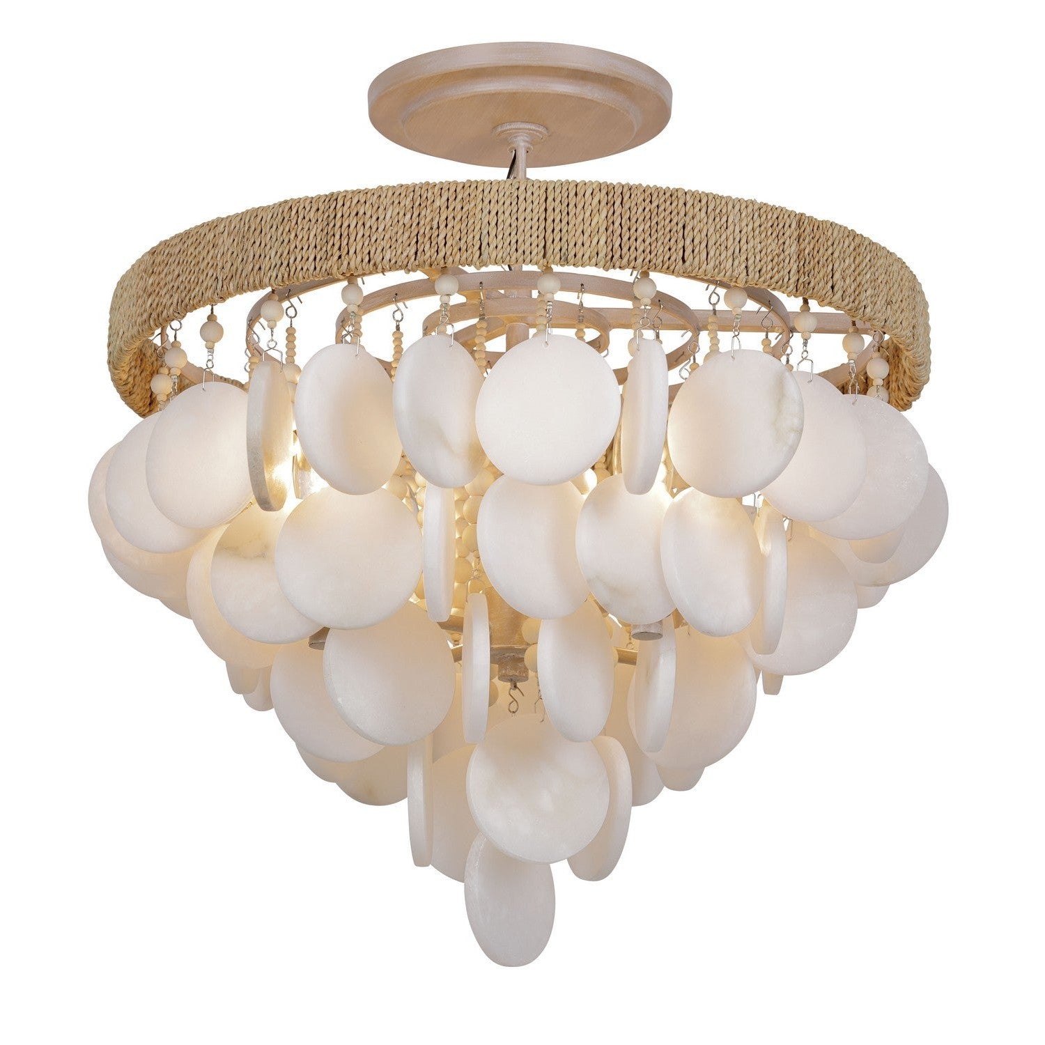 Metropolitan - N1914-759 - Four Light Semi Flush Mount - Aurelia'S Cove - Autumn White