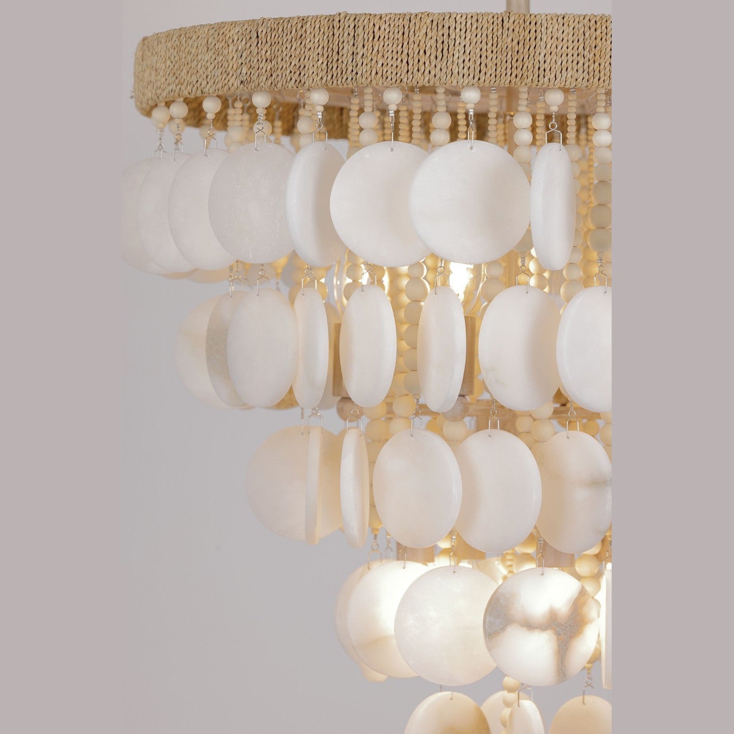 Metropolitan - N1917-759 - Eight Light Pendant - Aurelia'S Cove - Autumn White