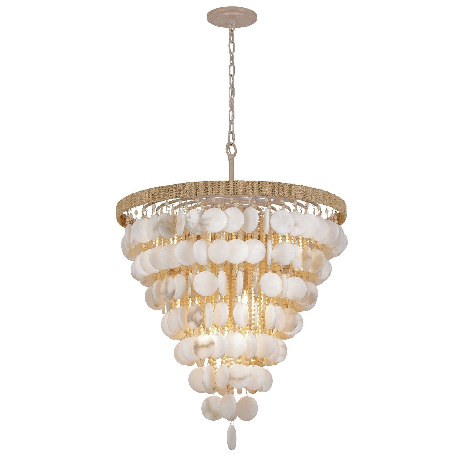 Metropolitan - N1918-759 - 12 Light Pendant - Aurelia'S Cove - Autumn White