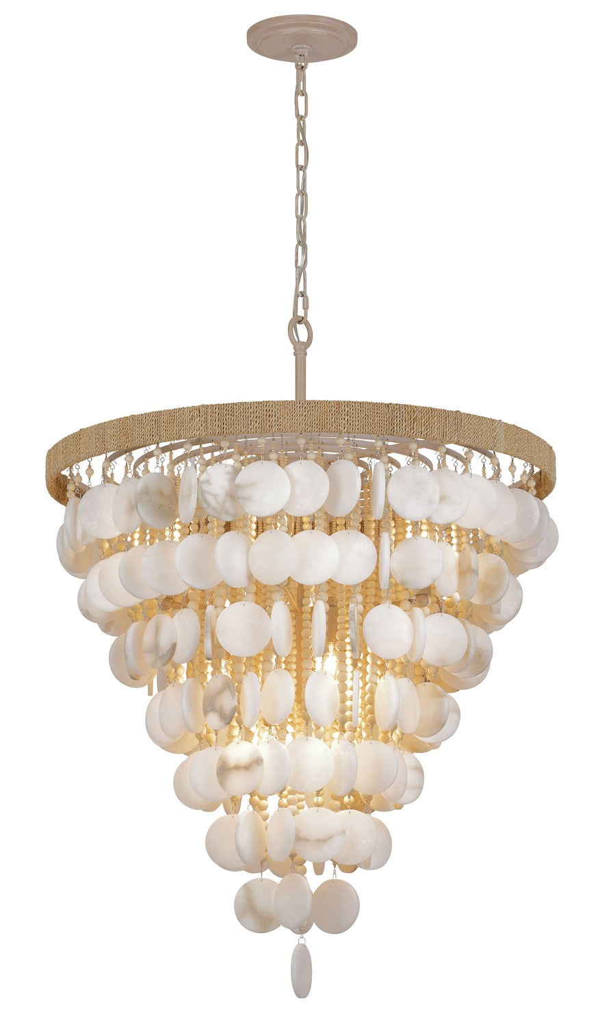 Metropolitan - N1918-759 - 12 Light Pendant - Aurelia'S Cove - Autumn White