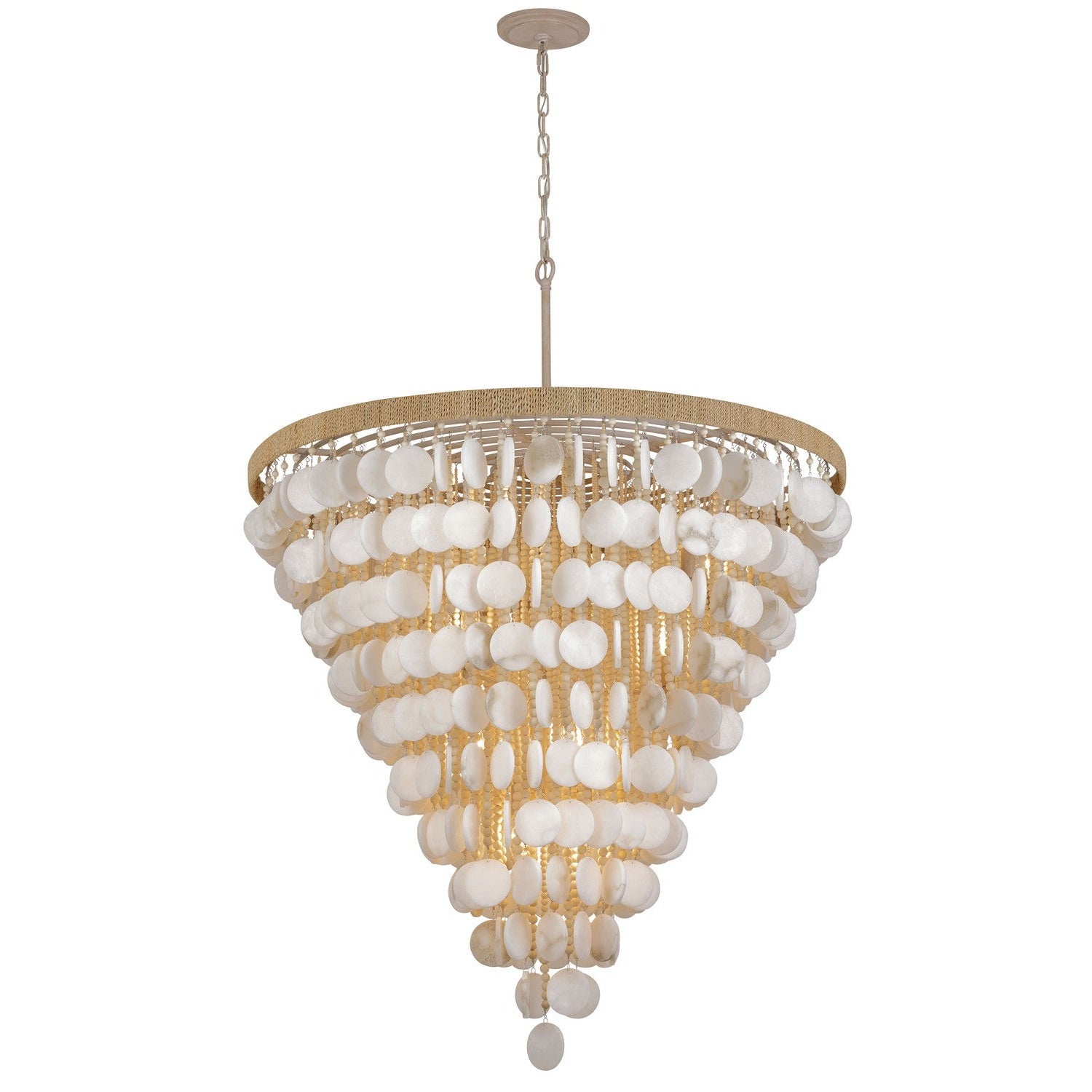 Metropolitan - N1919-759 - 15 Light Pendant - Aurelia'S Cove - Autumn White