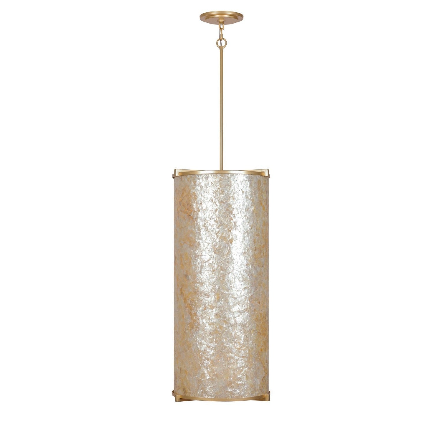 Metropolitan - N1936-760 - Six Light Foyer Pendant - Sommers Bend - Fawn Gold