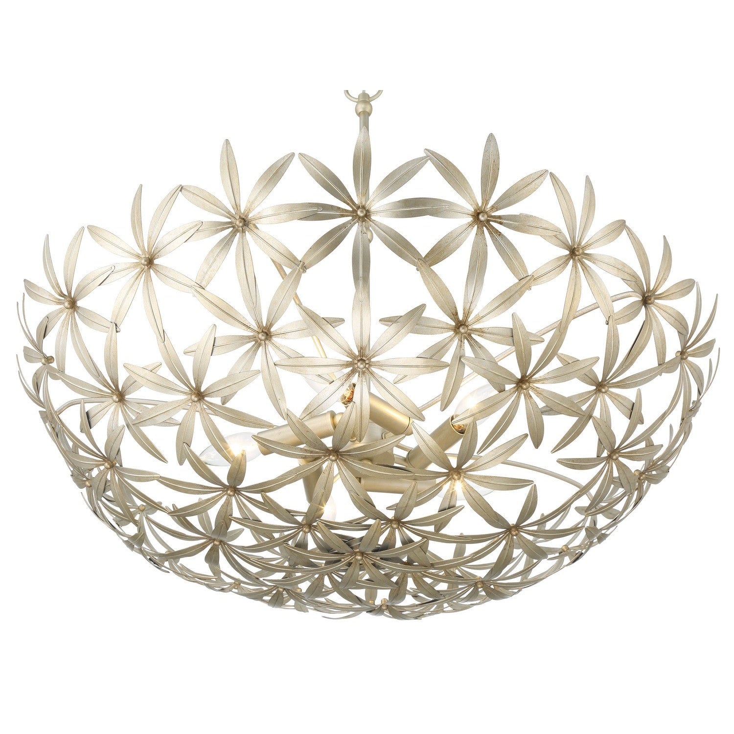 Minka-Lavery - 2148-735 - Five Light Pendant - Flower Child - Ambry Gold