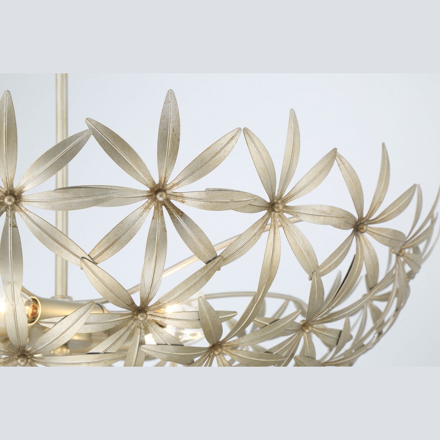 Minka-Lavery - 2148-735 - Five Light Pendant - Flower Child - Ambry Gold