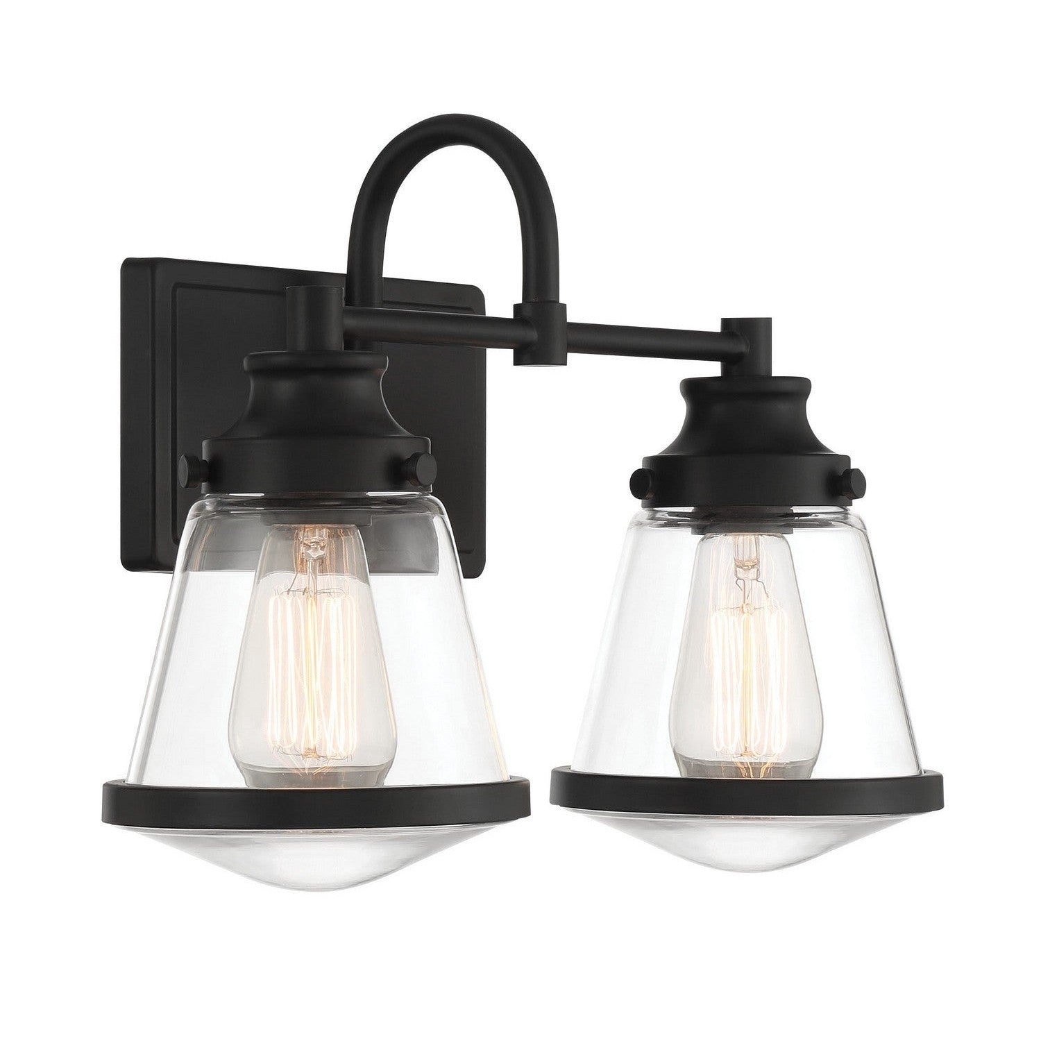 Minka-Lavery - 2582-66A - Two Light Bath Vanity - Mannsdale - Coal