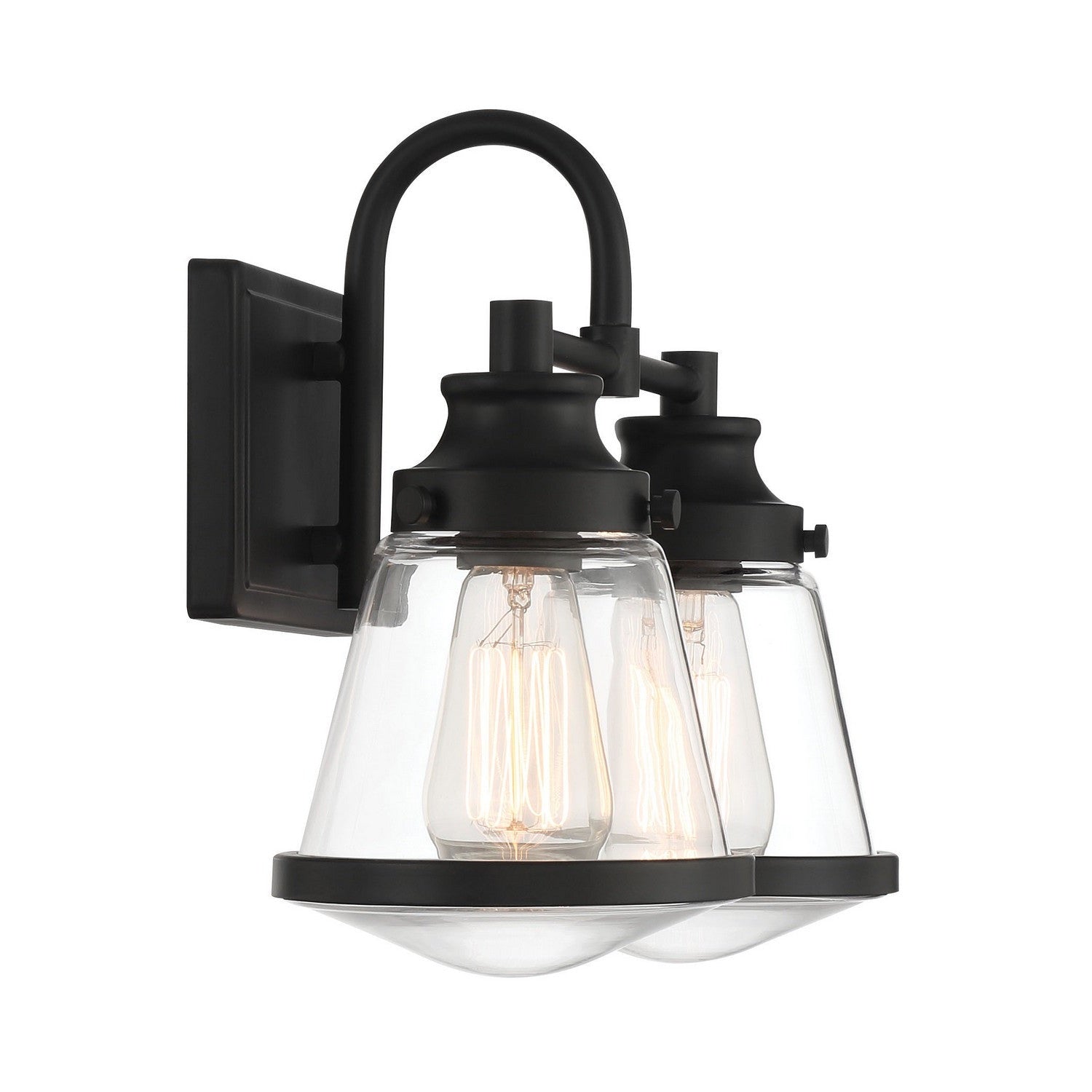 Minka-Lavery - 2582-66A - Two Light Bath Vanity - Mannsdale - Coal