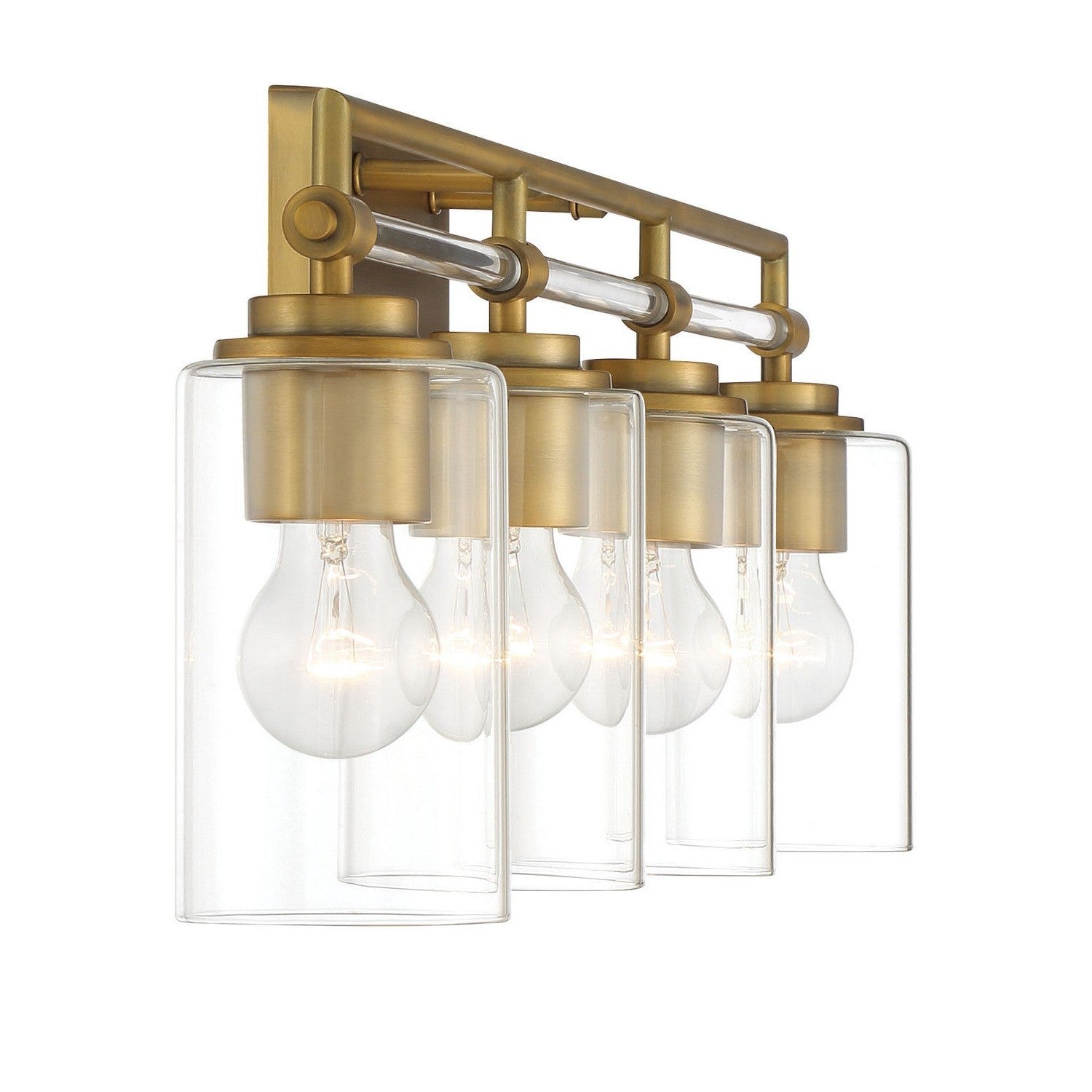 Minka-Lavery - 2644-575 - Four Light Bath Vanity - Binsly - Antique Noble Brass