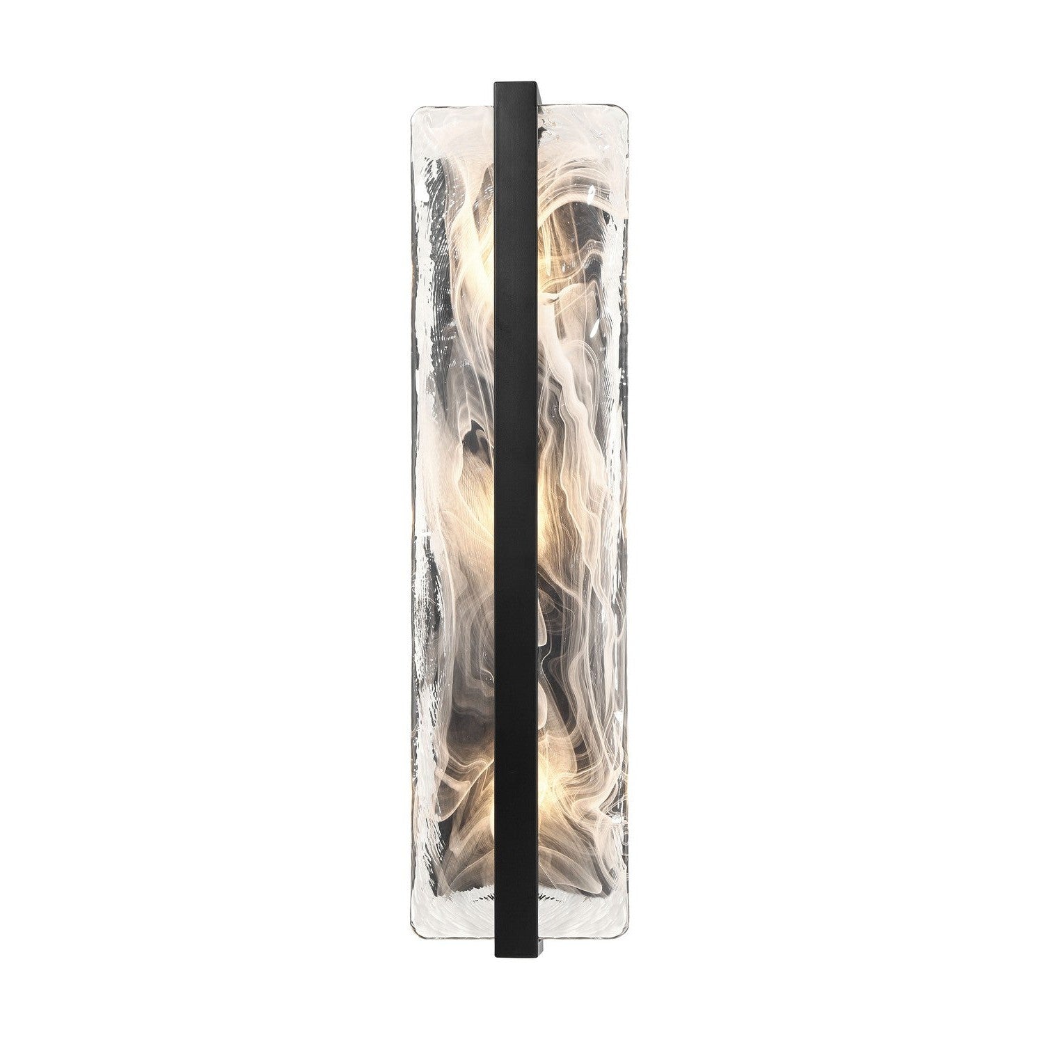 Minka-Lavery - 3615-66A - Three Light Wall Sconce - Cloud Break - Coal