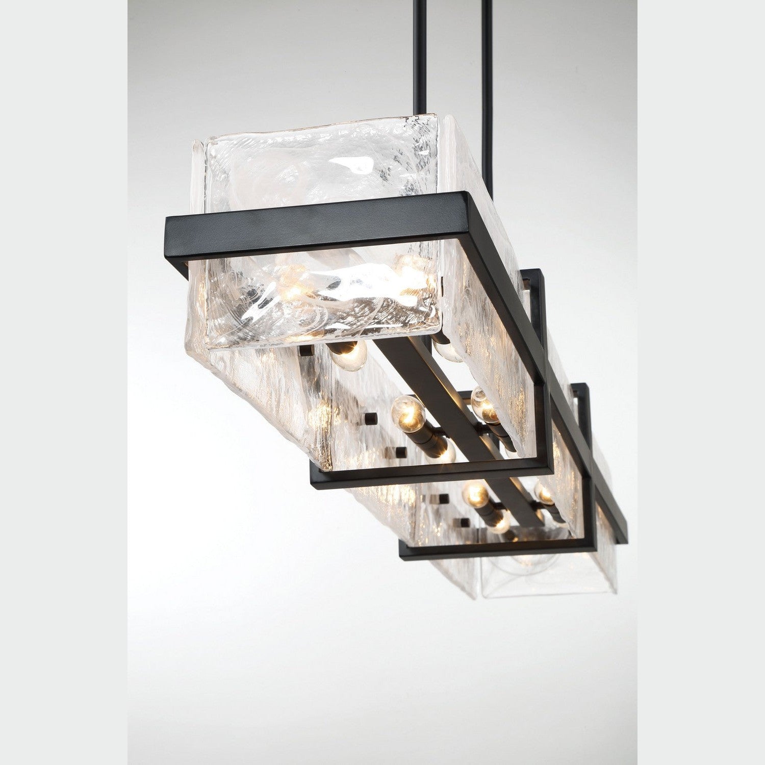 Minka-Lavery - 3617-66A - 12 Light Island Pendant - Cloud Break - Coal