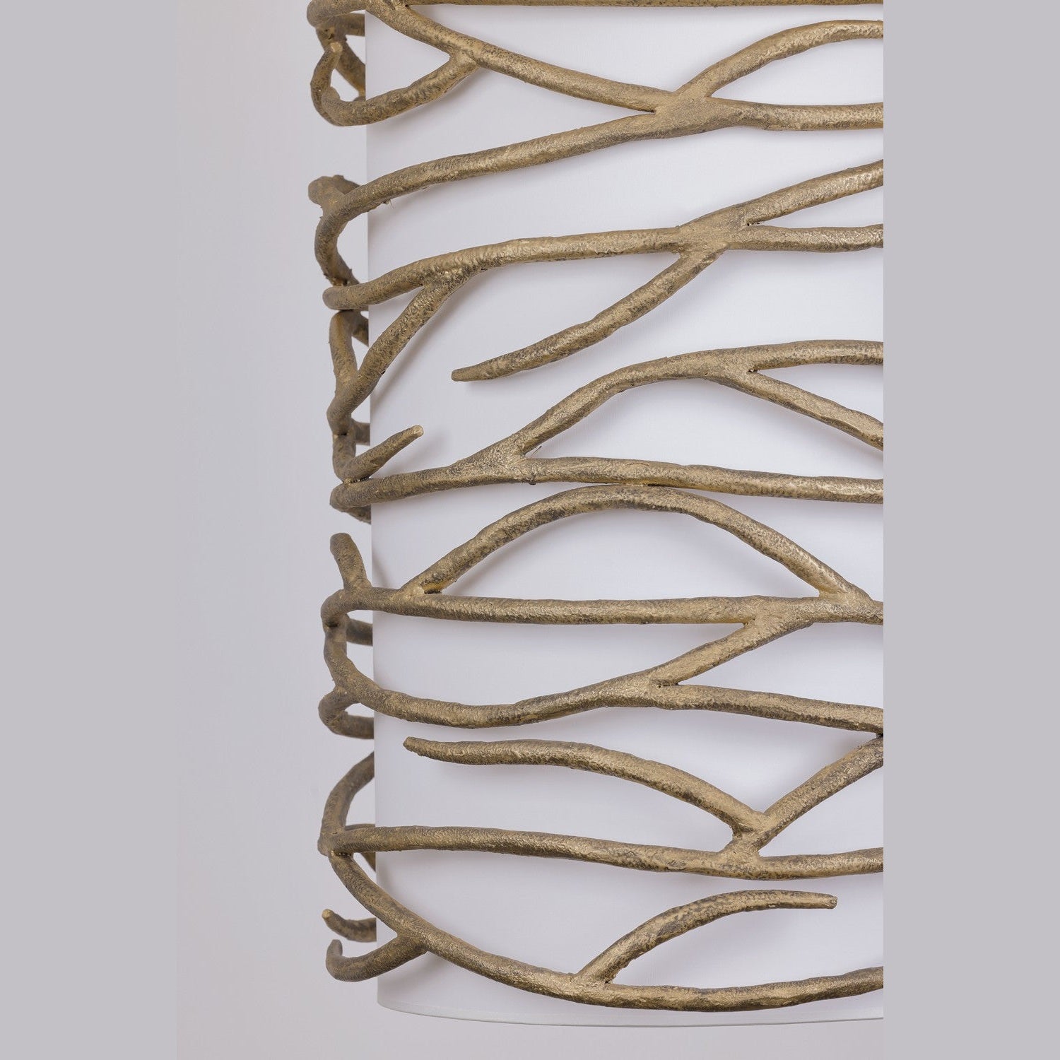 Minka-Lavery - 3716-788 - Nine Light Foyer Pendant - Branch Reality - Ashen Gold