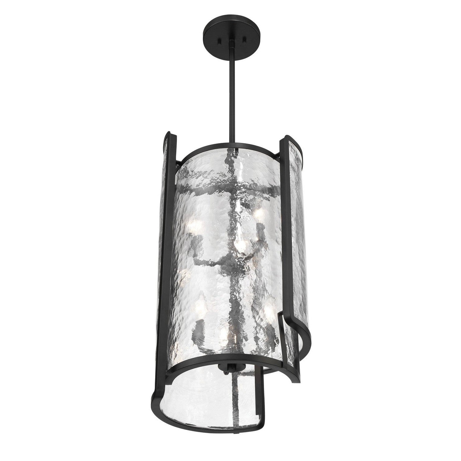 Minka-Lavery - 5266-66A - Six Light Foyer Pendant - Bella Collina - Coal