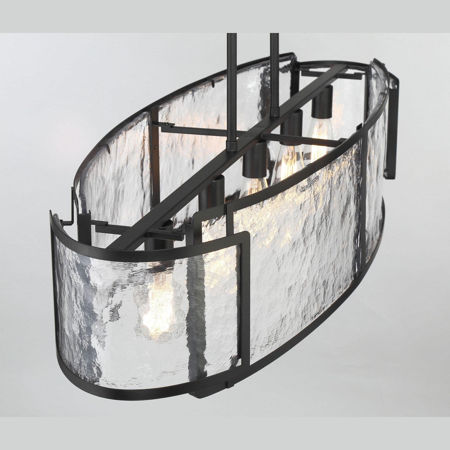 Minka-Lavery - 5268-66A - Five Light Island Pendant - Bella Collina - Coal
