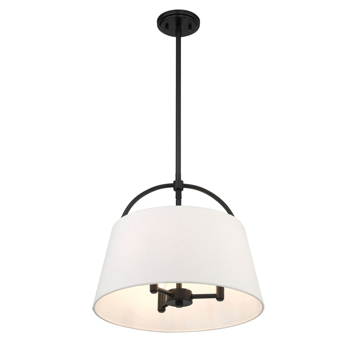 Minka-Lavery - 5395-66A - Three Light Island Pendant - Headington - Coal