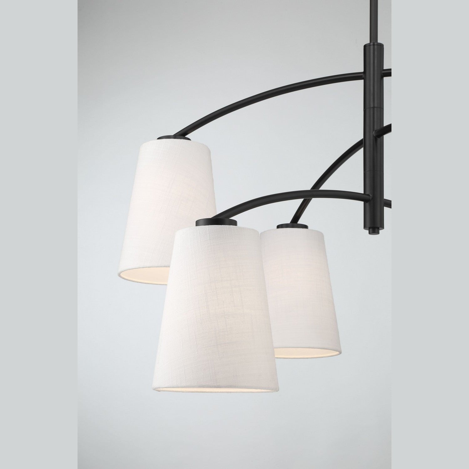 Minka-Lavery - 5397-66A - Six Light Chandelier - Headington - Coal