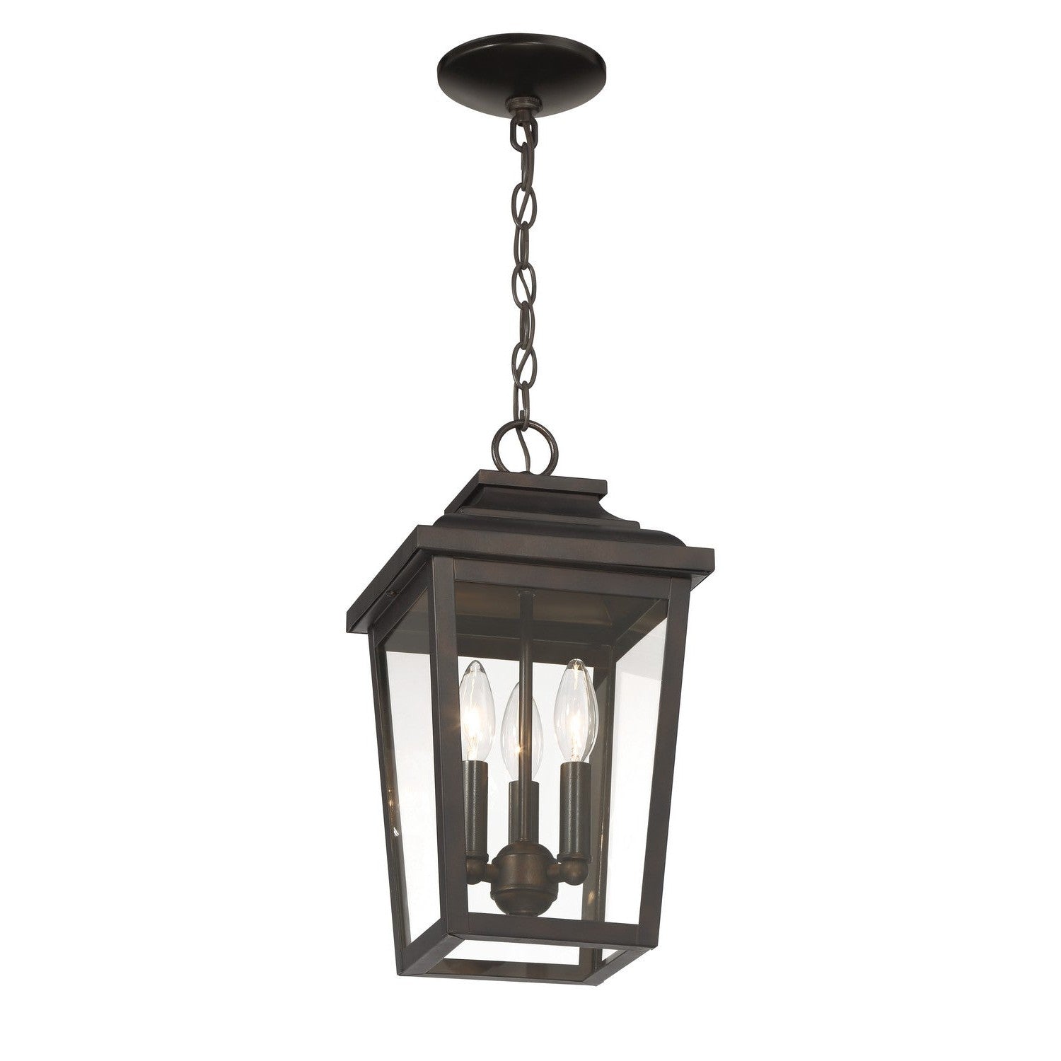 Minka-Lavery - 72174-189-C - Three Light Chain Hung - Irvington Manor - Chelesa Bronze