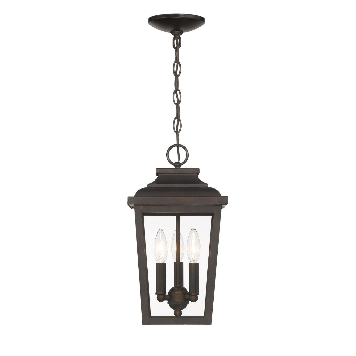 Minka-Lavery - 72174-189-C - Three Light Chain Hung - Irvington Manor - Chelesa Bronze