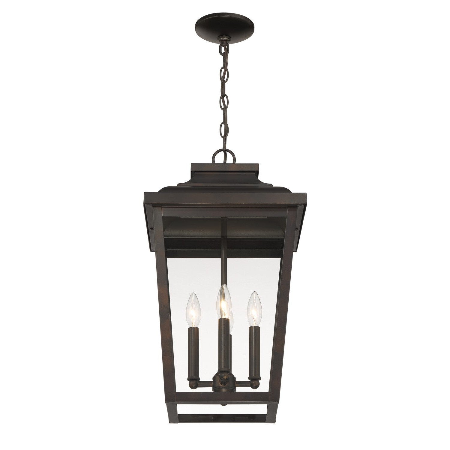 Minka-Lavery - 72175-189-C - Four Light Chain Hung - Irvington Manor - Chelesa Bronze