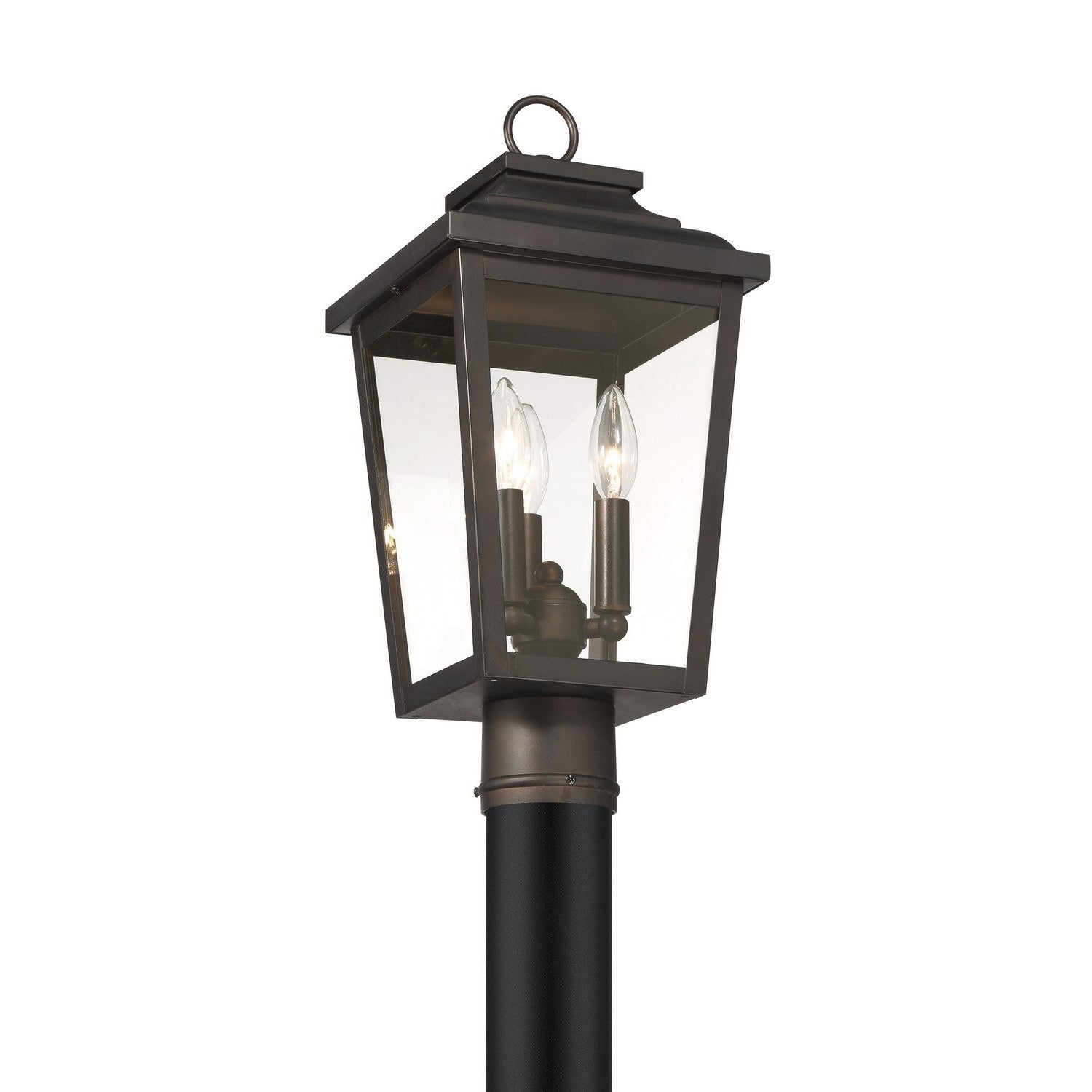 Minka-Lavery - 72176-189-C - Three Light Post Mount - Irvington Manor - Chelesa Bronze