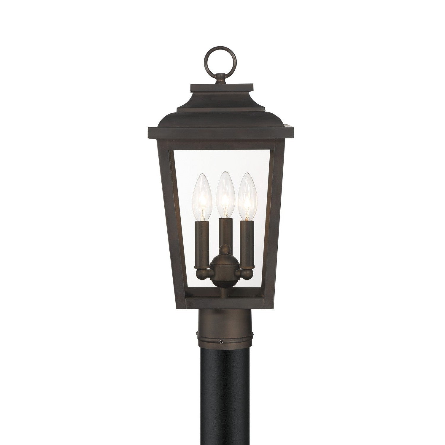 Minka-Lavery - 72176-189-C - Three Light Post Mount - Irvington Manor - Chelesa Bronze