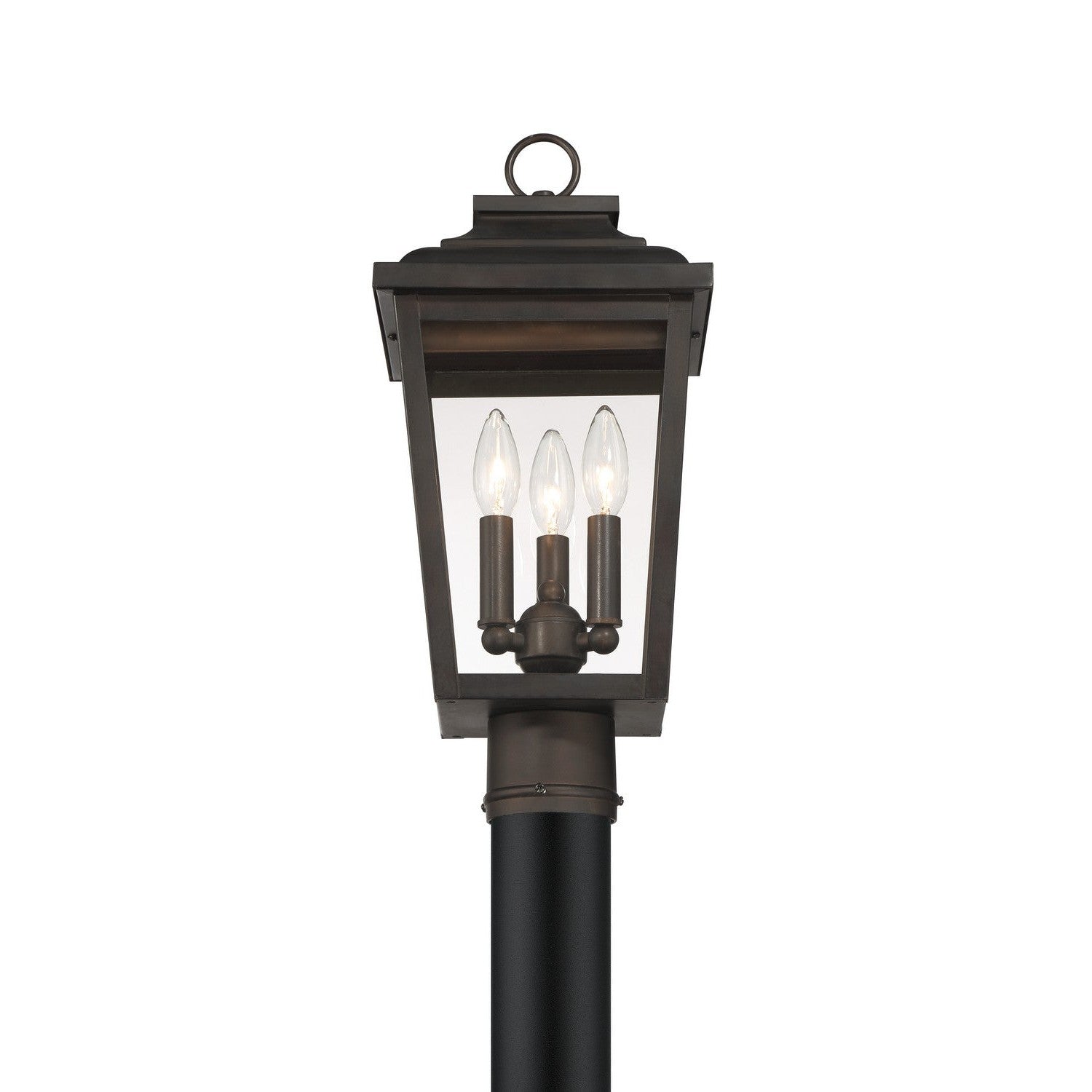 Minka-Lavery - 72176-189-C - Three Light Post Mount - Irvington Manor - Chelesa Bronze