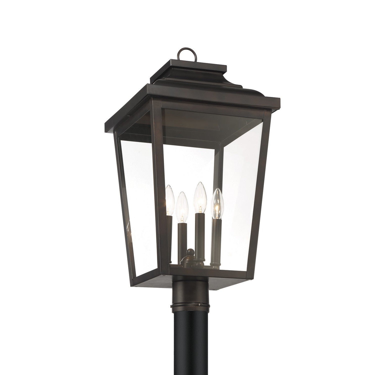 Minka-Lavery - 72177-189-C - Four Light Post Mount - Irvington Manor - Chelesa Bronze