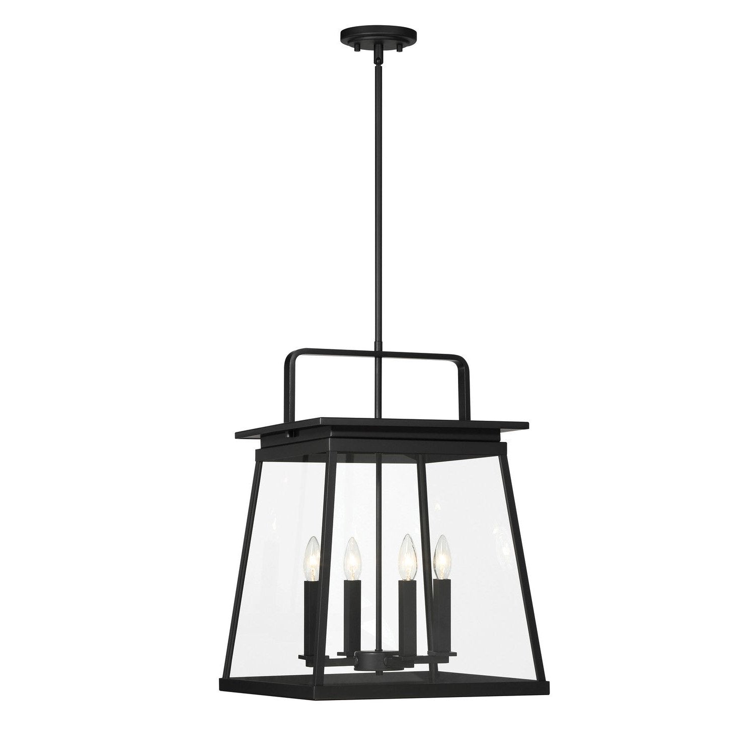 Minka-Lavery - 73216-66A - Four Light Outdoor Hanging Lantern - Isla Vista - Coal