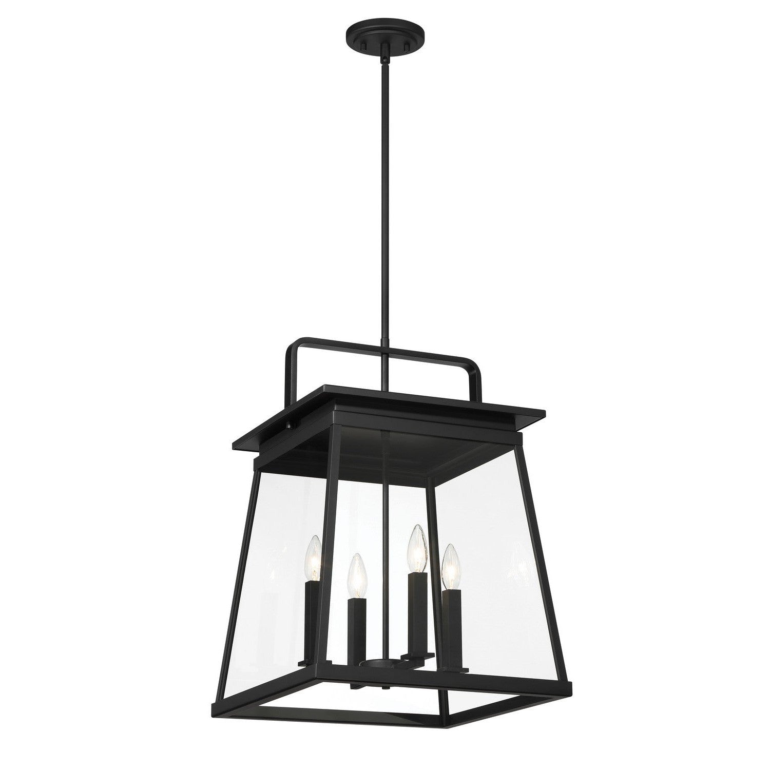 Minka-Lavery - 73216-66A - Four Light Outdoor Hanging Lantern - Isla Vista - Coal