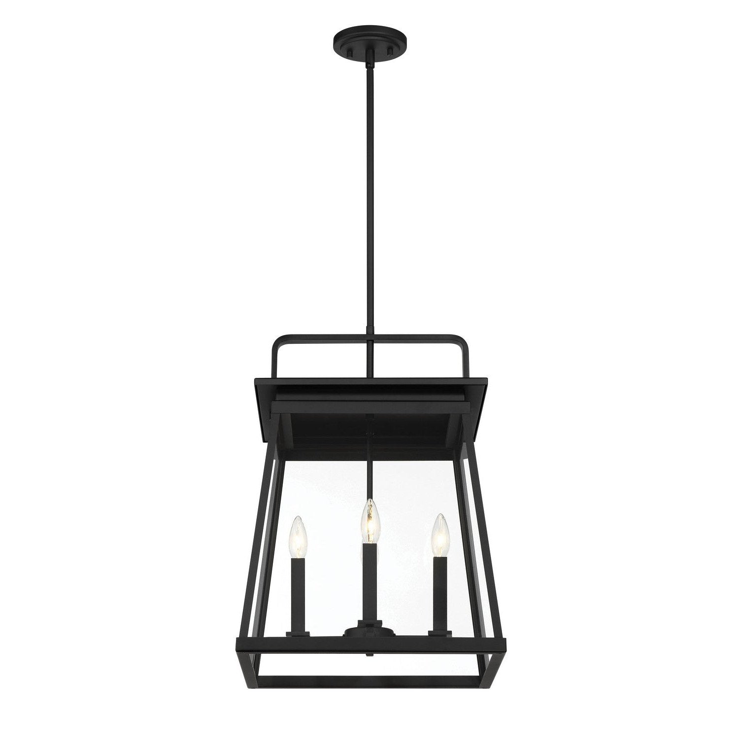 Minka-Lavery - 73216-66A - Four Light Outdoor Hanging Lantern - Isla Vista - Coal