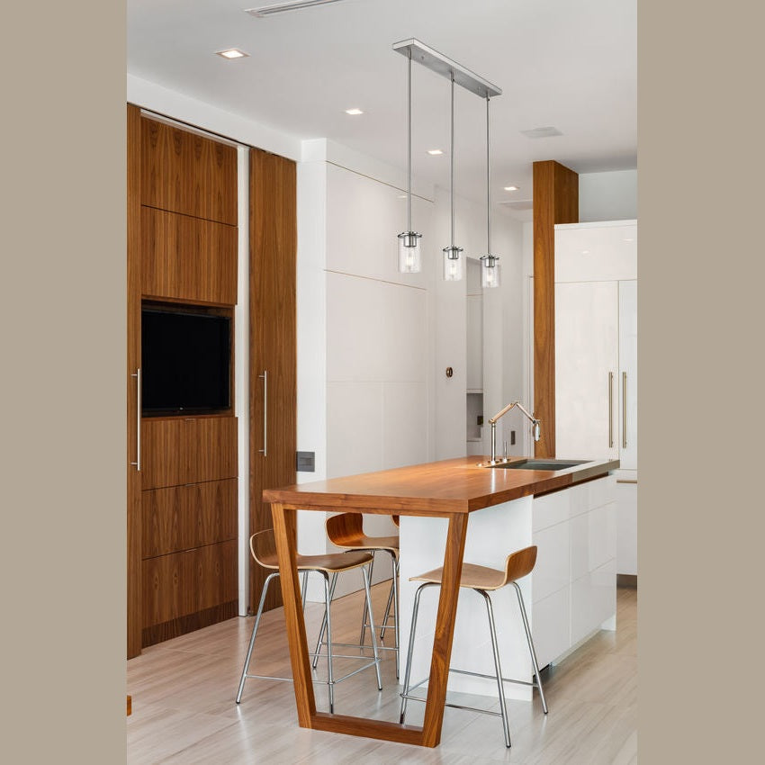 Z-Lite - 742MP-3BN - Three Light Pendant - Thayer - Brushed Nickel