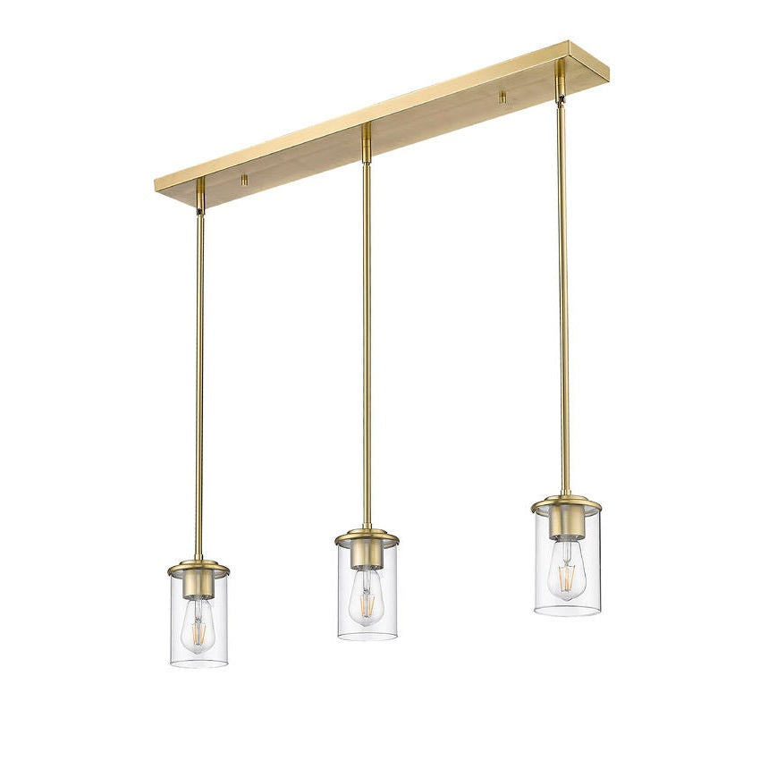 Z-Lite - 742MP-3LG - Three Light Pendant - Thayer - Luxe Gold