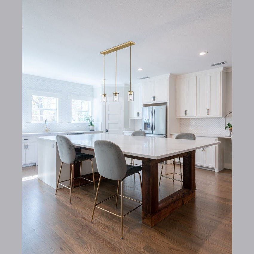 Z-Lite - 742MP-3LG - Three Light Pendant - Thayer - Luxe Gold