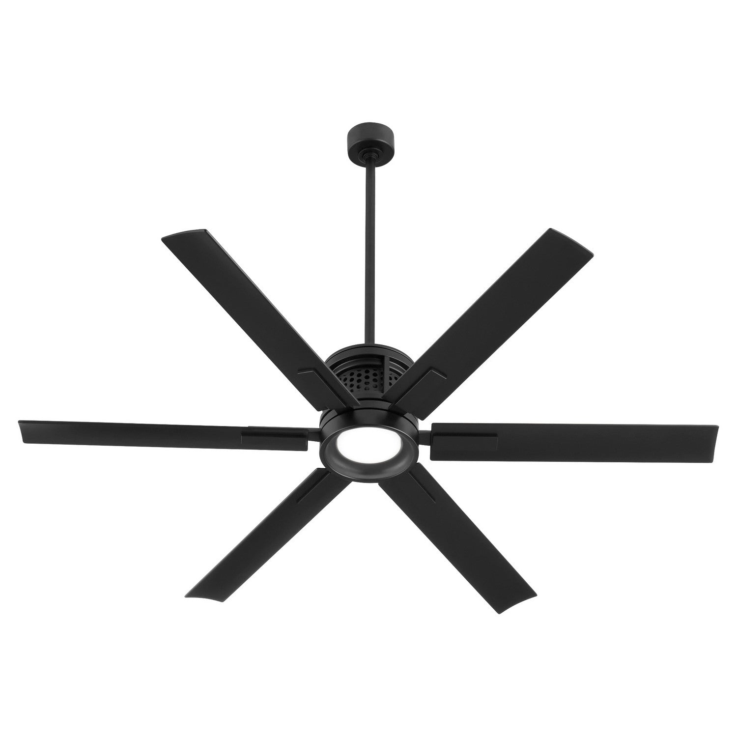 Quorum - 10656-59 - 65" Patio Fan - Zeus - Matte Black